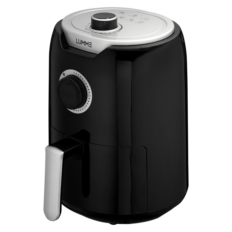 Lumme Air Fryer Cool Touch Housing Dial Hot Air Healthy Frying Air